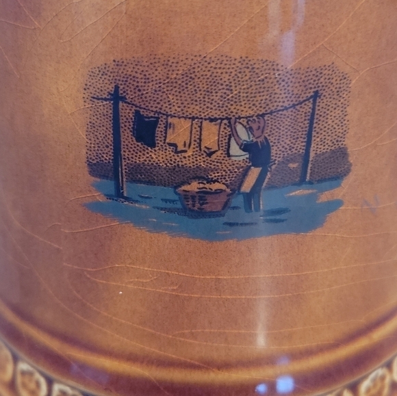 VINTAGE LORD NELSON POTTERY Bundle "Good Husband" "Silent Night" Steins, 1970/72 - Picture 5 of 16